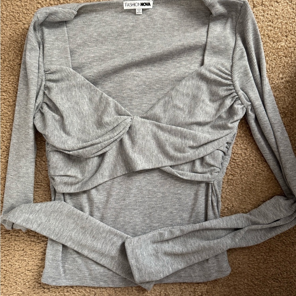 Fashion Nova, medium, gray